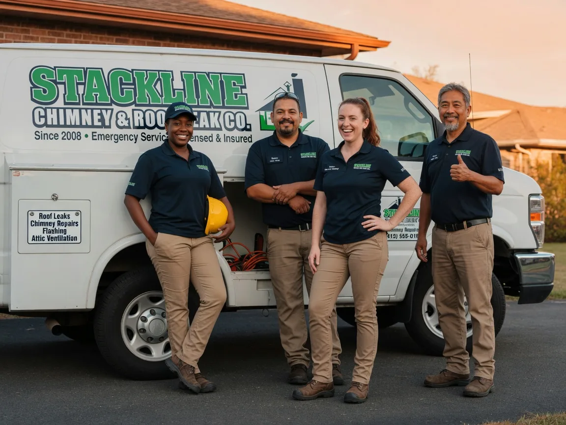 Chimney flashing repair company in Manchester, IA